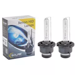 Лампа ксенонова SOLAR D2S, 6000K, 85V, 35W PK32d-2, (2шт.), Білий