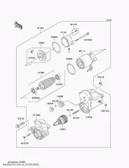 Пружина-щітки KAF950B6F (210400002)