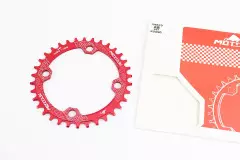 Зірка передня MTB Narrow Wide 34Т червона, (Motsuv)