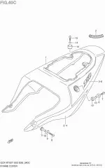 Cushion gsx-r750/y- (47161-35F10-000)