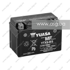 Аккумулятор YUASA YTX9-BS 12V 8Ah (сухозаряженный)
