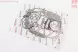 Набір прокладок двигуна 4T CG 150cc діаметр 62мм 18 деталей, (PREMIUM GASKETS) - Фото 2
