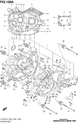Pin,crankcase dl650 (09206-11007-000)
