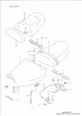 Plate,seat lock guar (45289-45D01-000)