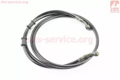 Шланг гальмівний 220см під болт-штуцер 10мм армований (Китай)