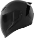 Шолом Icon Airflite Rubatone Solid Black - Фото 4