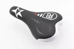 Сидіння CHILD 250x150мм чорне з білим малюнком, (Viper)