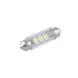 Лампа SOLAR LED 24V SV8.5 T11x39 6SMD 2835 white блістер 2шт. - Фото 2