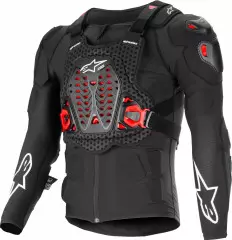 Захисна куртка Alpinestars Bionic XTR Plasma, Чорний/Червоний/Білий, XXL