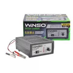 Зарядний пристрій АКБ WINSO 240 W з регулюванням, напругою 12В, Макс. струм підзярядки 18А. Макс, 120Ah