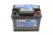 Акумулятор EXIDE EB620 62Ah/540A