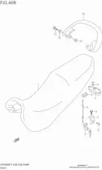 Bracket, seat gsx750 (45289-03F10-000)