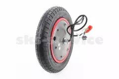 Колесо-Електромотор 10 36V-350W, пром-підшипник (15х32х9) 6002 2RS, Е9 МАХ (електросамокат), (можливі подряпини див. фото), (Китай)