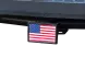 Кришка зчіпного пристрою зі світлодіодним підсвічуванням KURYAKYN Freedom Flag (2893) - Фото 5