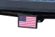 Кришка зчіпного пристрою зі світлодіодним підсвічуванням KURYAKYN Freedom Flag (2893) - Фото 3