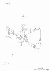 Lever,fuel cock (44306-17C00-000)