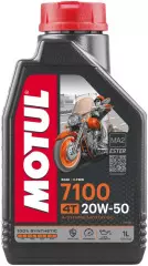 Олива моторна Motul 7100 4T SAE синтетична 20W-50 1л