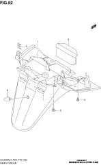 Nut, rr fender uh125 (41996-12JA0-000)