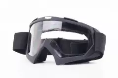 Окуляри кросові Китай прозоре скло, Чорний