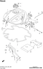 Stay, fuel tank (44574-16G00-000)