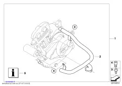 Винт Torx с буртиком (07147126263)