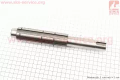 Вал КПП первинний редуктору фрези L=230мм, d=24, 25, 34, 25мм, V1100, CROSSER S-180 (Китай)