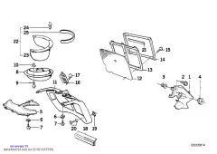 Впускное сопло прав. (31421455334)