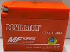 Акумулятор 12V 2,3А гелевий, Suzuki/Yamaha таблетка (113x39x89), (DOMINATOR), (VDK-4)