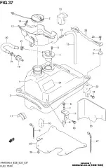 Cap, fuel tank an400 (44200-14840-000)