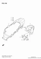 Cover,frame rear gsx (47911-47H00-YMC)