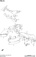 Cushion, cover side (47191-06J00-000)