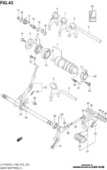 Guide, gear shift (25382-44D00-000)