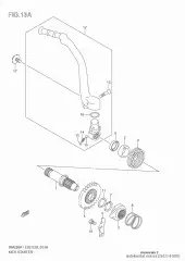 Guide,kick rm250/k2- (26221-01B01-000)