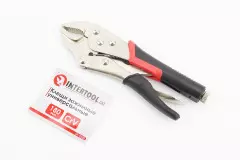 Кліщі затискні універсальні 180мм CrV UT-5202 (INTERTOOL)