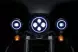 Габарити LED KURYAKYN ORBIT VISION H11 зі світлодіодним обідком 4.5 (2001-1801) - Фото 4