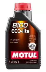 Олива моторна Motul 8100 ECO-LITE SAE 0W-16 синтетична 1л