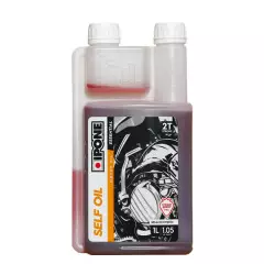 Олива моторна IPONE SELF Oil напівсинтетична (з запахом полуниці) 1л