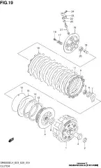 Plate,clutch driven, (21451-44B00-000)