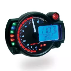 Спідометр Rx2N+ Gp-Style KOSO NORTH AMERICA BA015B15, Чорний