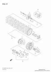 Spring,clutch vl1500 (21413-10F10-000)