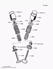 Пружина,клапан,внутрішня Z750-L1 (490781001)