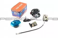 Замок запалювання комплект Zongshen Tornado 200/250 кругла кришка бака (LIHAI)