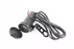 Зарядка USB універсальна на 1 вихід, з кнопкою вкл/викл (з кронштейном), (Китай)