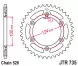 Зірка задня JT Sprockets JTR735.45