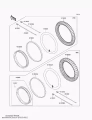 BAND-RIM,3.00-12(IRC) KLX110CA (410230022)