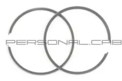 Кільця поршневі Yamaha JOG 50 STD діаметр 40,00 (2JA/3KJ) mod.В (JIN)