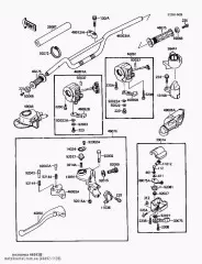Важіль-рукоятка,дросселя KLF300-A2 (460921139)