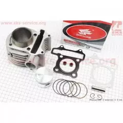 Поршень в зборі 4T скутер 150cc діаметр 57,40+0,25 палець 15 (ZHENGHE)