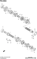 Retainer gsf600 gsf1 (24741-27A00-000)