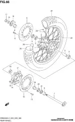 Spacer,rear axle,r (64741-05D00-000)